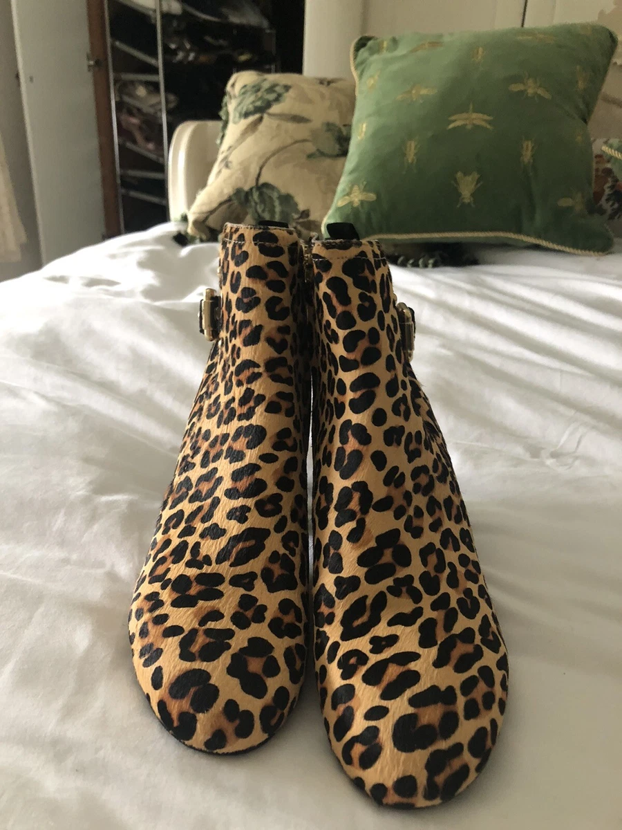 River island clearance leopard print boots