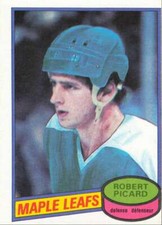 1980-81 O-Pee-Chee Robert Picard Toronto Maple Leafs #255