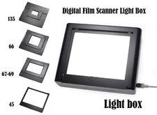 Digital Film Viewer Light Box Photo Slide Film Holder For 120 135 4X5 Negative