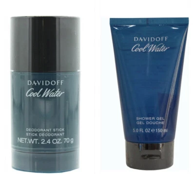 Davidoff Cool Water Men Deodorant Stick & Shower Gel Gift Set