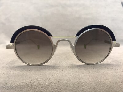 Anne & Valentin SKYLAB 9D23 Silver Sunglasses, Gradient Lens - AUTHENTIC - NEW