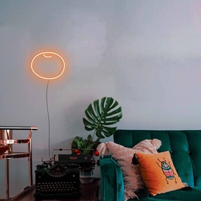 32''x26.4'' Fruit Orange Flex LED Neon Sign Light Party Gift Shop Artwork Décor