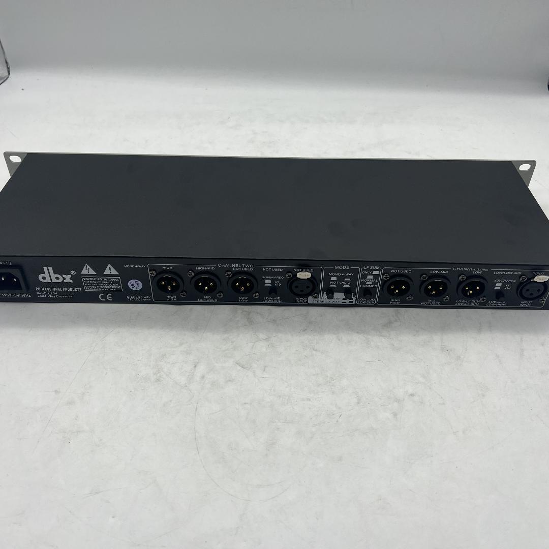 dbx 234xs Crossover 未使用 dbx 234XS Crossover | FrontEndAudio.com