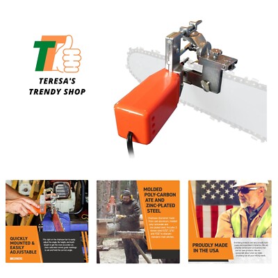 Precision Grinder, - Chainsaw Sharpener 12V - Electric Bar Mounted Sawmill Bl...