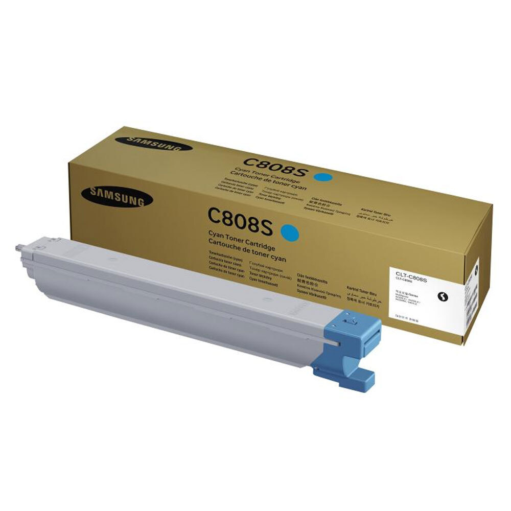 Samsung CLT-C808S Cyan Original Tonerpatrone SS560A fr MultiXpress 34290₽