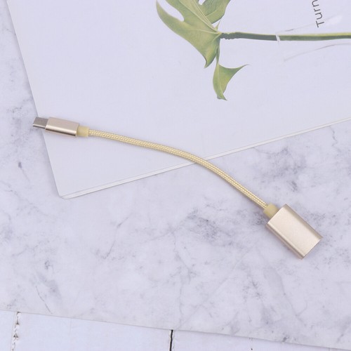 Braided Type-c Male to USB Female Extender Adapter Cable Converter OTG Data - Picture 3 of 40