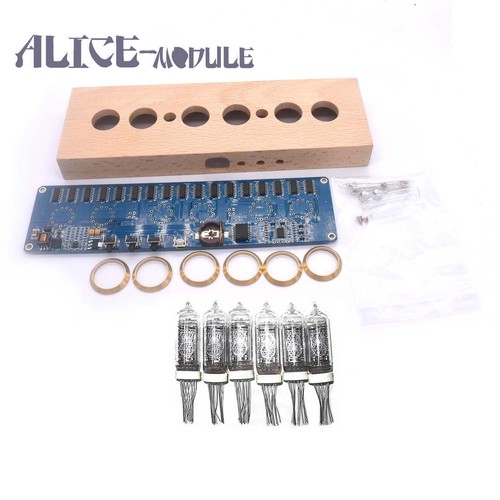 Orologio digitale tubo In14 nixie kit fai da te, display a colori, decorazioni famiglia B2AM - Foto 11 di 13