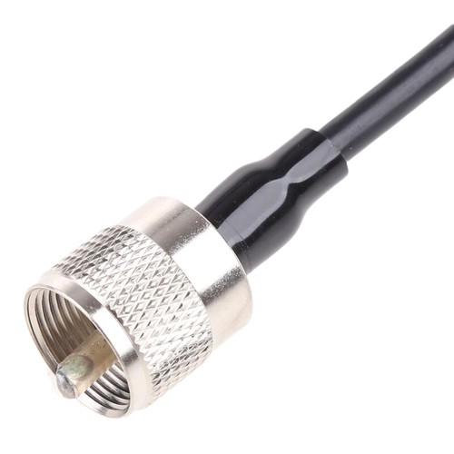 UHF PL259 męski na SO239 żeński RG58 kabel o długości 5 m do radia mobilnego - Zdjęcie 7 z 8