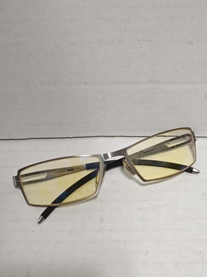 GUNNAR Onyx Amber Mercury 57020-130 Gaming PC Glasses Rectangle Glasses