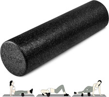 High-Density EPP round Back Roller Foam, Exercise Foam Roller for Yoga, Pilates