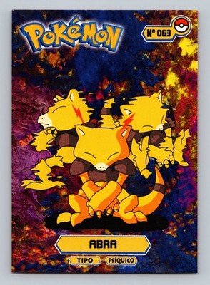 Pokemon Card - Abra 063 - Card Tops - Pokedex Database 2024
