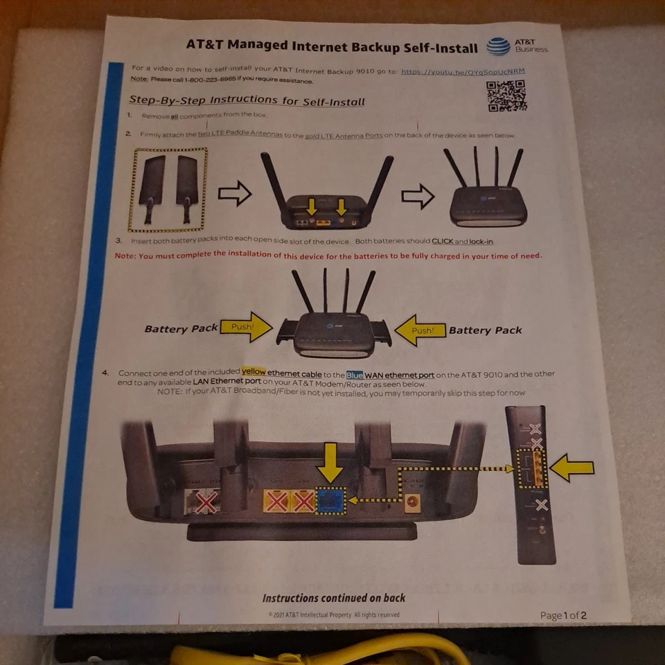 Dataremote CDS-9010 AT&T Cellular Backup internet Router New in Box - Image 2 of 4