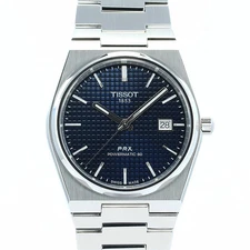 Tissot T137.407.11.041.01 T137407A PRX Powermatic 80 Men's Blue Stainless Steel
