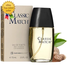PB Parfumsbelcam Classic Match Eau De Toilette Spray for Men – Warm Oriental Sce