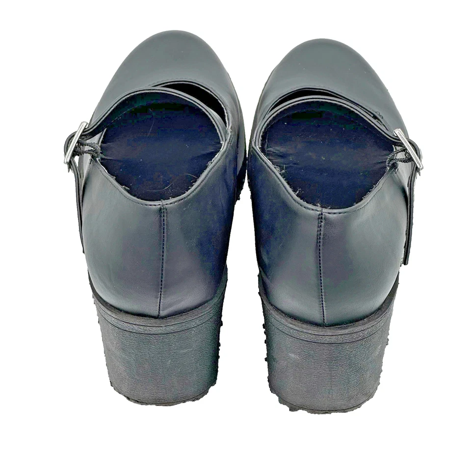 Soda Chunky Platform Mary Ellen Shoes Women’s Size 7.5 Chunky Heel Goth - Image 3 of 4