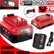 For Craftsman V20 CMCB205 CMCB204 CMCB202 CMCB206 CMCB209 Battery/ Charger