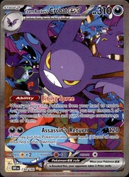 Team Rocket's Crobat ex 234/182 Destined Rivals Special Illustration Rare Holo