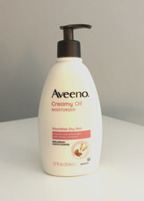 Aveeno Creamy Oil Moisturizer Nourishes Dry Skin 12 fl oz. NEW