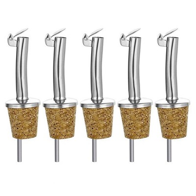 5tlg Ausgießer Korken Wein Essig öl Spender Flaschen Dispenser Liquid Ausgießer