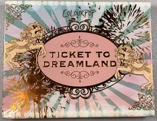 New Without Box ColourPop Ticket To Dreamland Eyeshadow Palette 12 Colors