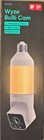 WYZE Bulb Cam Security Camera 2K HD Outdoor Light Bulb Camera Color Night Vision