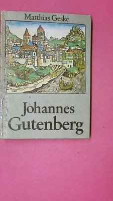 234698 Matthias Geske JOHANNES GUTENBERG HC