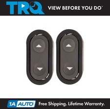 Power Window Switch Button Pair Set for 90-94 Chevy GMC Pickup Truck C/K