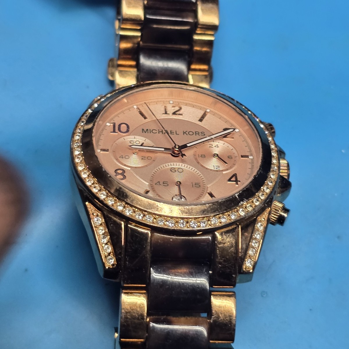 Michael Kors 251309 10 ATM Michael Kors Watch Stainless Steel Rose Gold Mk8319 | eBay main image 2