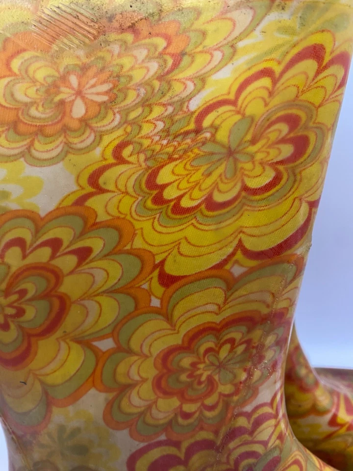 Sloggers Mujer Botas de Lluvia Talla 6 Amarillo Floral Foto 2 de 4