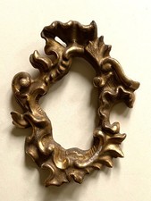 Barock - Rahmen Holz, geschnitzt und vergoldet 18. Jahrhundert 29 x 24 cm