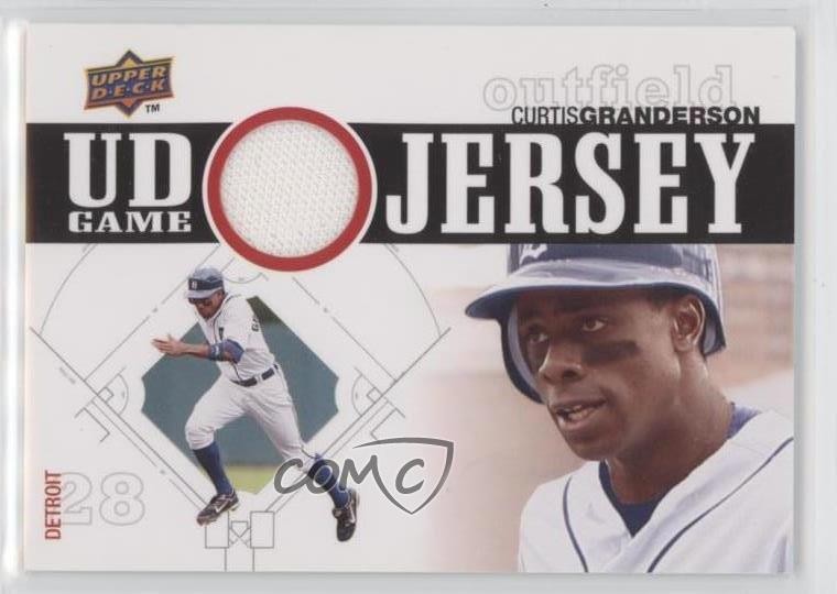 2010 Upper Deck UD Game Jersey Curtis Granderson #UDGJ-CG 0h1