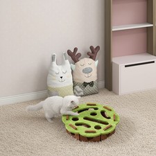 Cat Scratch Puzzle Enrichment Box, Cat Nail File Enrichment Box Scratcher