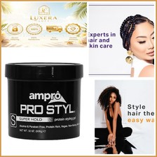 Styling Gel 32 oz Super Hold Protein Rich Non-Flaking Alcohol Free Vegan
