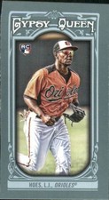 2013 Topps Gypsy Queen Mini #4 L.J. Hoes Rookie Card RC