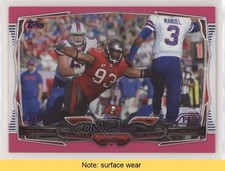 2014 Topps BCA Pink 76/499 Gerald McCoy #187 READ 0s0