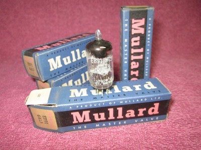 4pcs NIB Mullard 6AL5/EB91 Tubes   RF Audio TV 6663