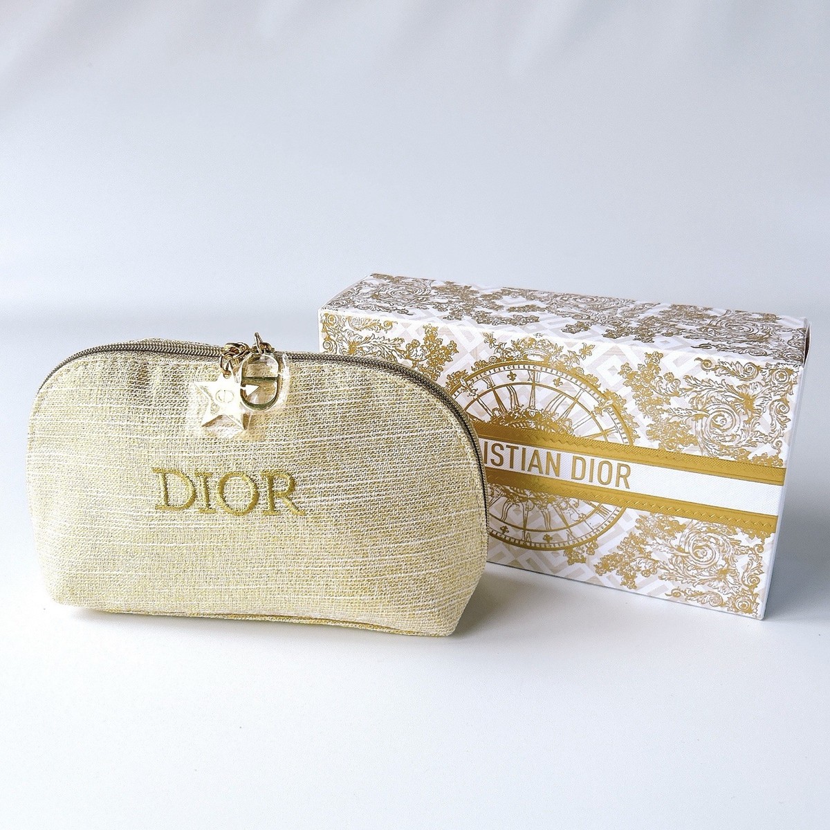 Dior Beauty 2024 Holiday Pouch x2 Set w/Box , Jewelry Case Shopper