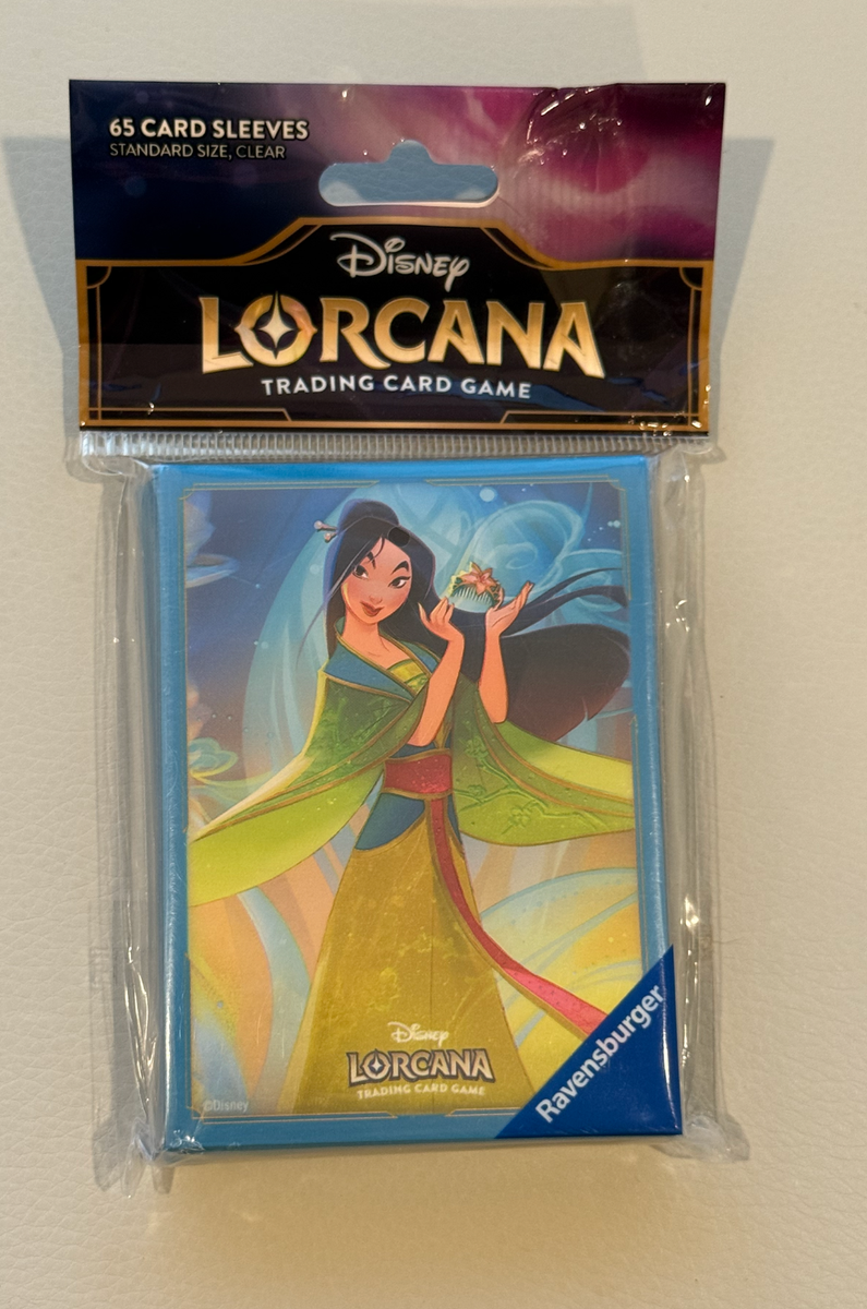 Disney Lorcana Card Sleeves Mulan 65 Count, Standard Size Ravensburger |  eBay