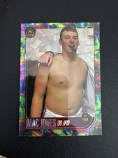 2022 Super Glow Sports MAC JONES Opal Ice Cigar 1st Ever RC