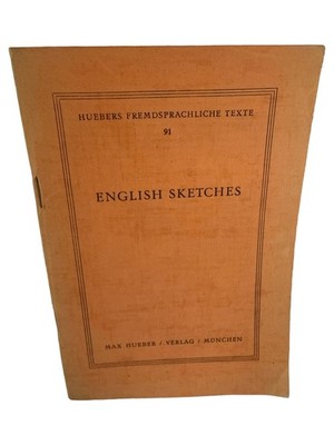Max Hueber English Sketches 91 Englisch lernen Unterricht Taschenbuch