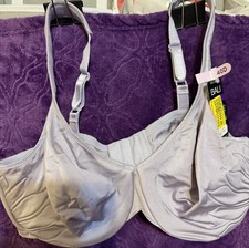 Bali Live It Up Underwire Bra Lilac DF3353 Size 40D NWT 692