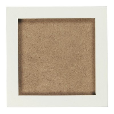 Ib Laursen  Fotorahmen Photorahmen Bilderrahmen 18x18cm Holz Weiß Unika 21000-11