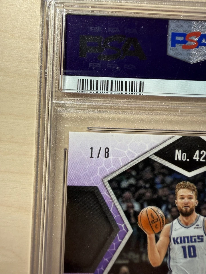 2021 Panini Mosaic Domantas Sabonis Black Gold Prizm 1st on print /8 🔥 SSP - Image 3 of 3