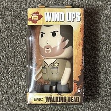 2013 AMC RICK GRIMES WIND UPS The Walking Dead BullsiToys Walking Figure NEW