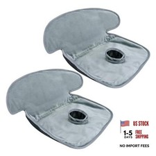 Dry Seat, Car Seat Protector Waterproof Carseat Liner Potty 2-Pack Gray
