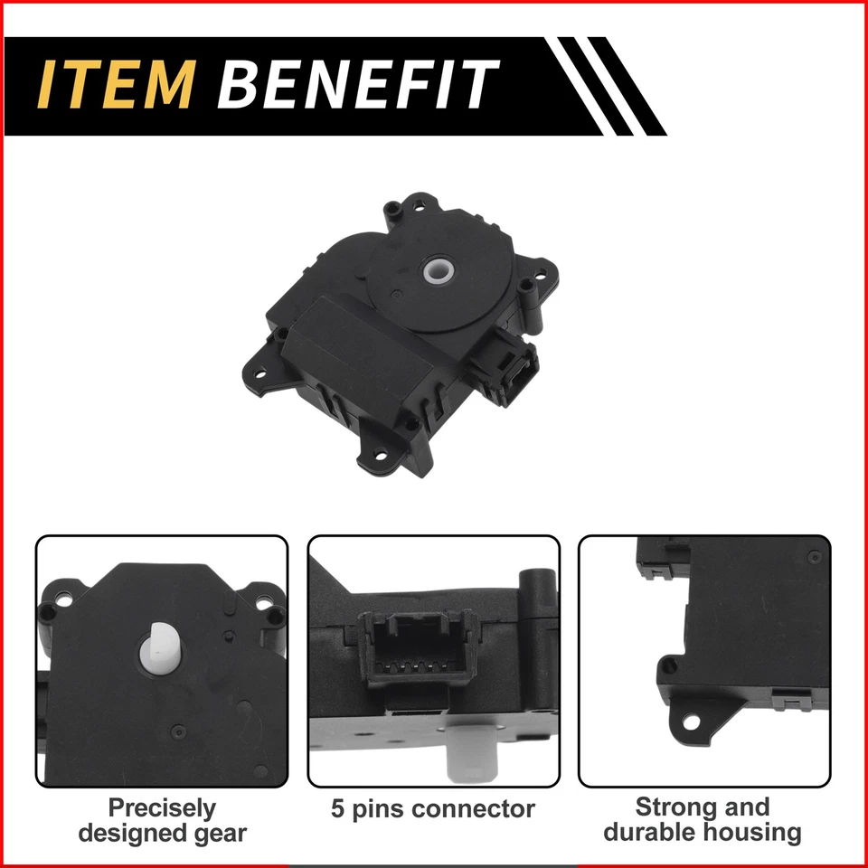 HVAC Heater Blend Door Actuator for Toyota Camry 2015-18 No.8710606290 - image 4 of 4