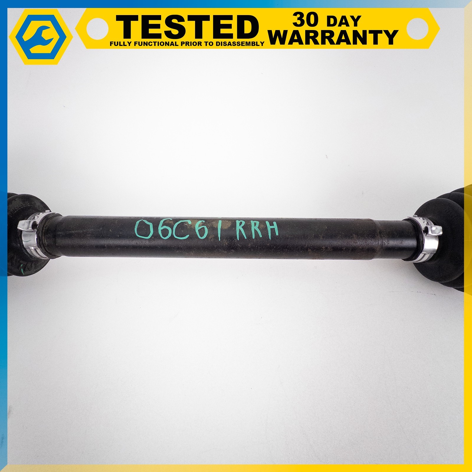 05-13 CHEVROLET CORVETTE C6 XLR REAR RIGHT AXLE HALF SHAFT UNIVERSAL JOINT OEM