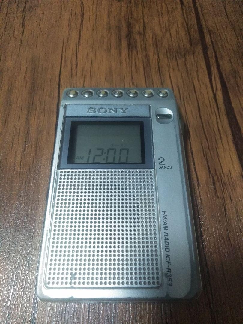 中古】SONY FM/AM ポケッタブルラジオ R353 ICF-R353 価格.com - SONY