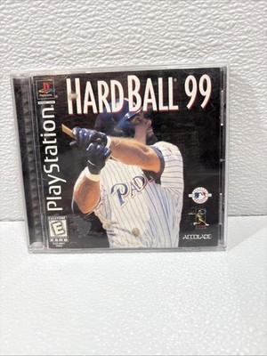 HardBall 99 (Sony PlayStation 1, 1998) PS1 CIB Complete