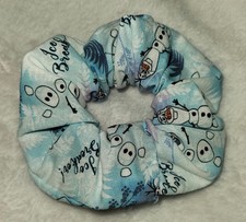 Frozen Handmade Hair Scrunchies Colorful Designs Hair Accessories